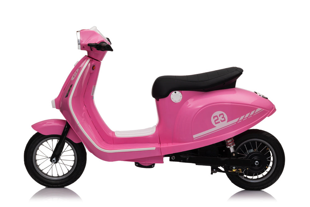 24 Volt Lithium Elektrische Kinder Scooter Met 350 Watt Aandrijving