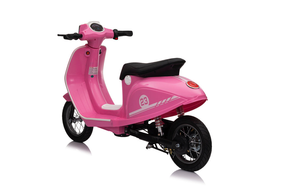 24 Volt Lithium Elektrische Kinder Scooter Met 350 Watt Aandrijving