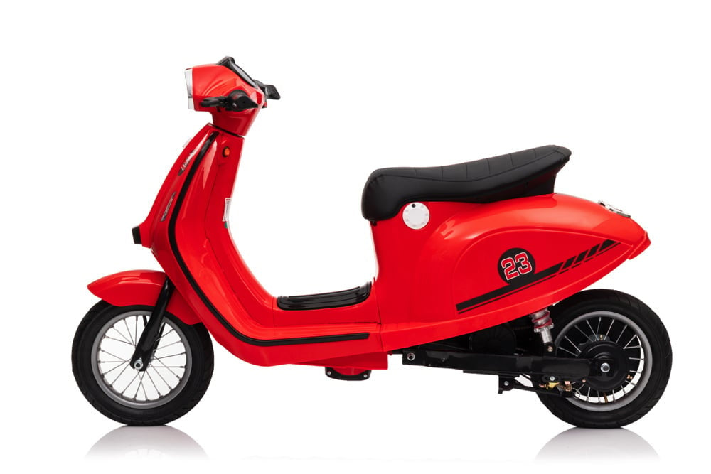 24 Volt Lithium Elektrische Kinder Scooter Met 350 Watt Aandrijving